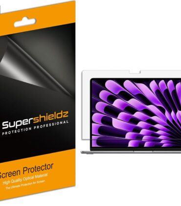 Supershieldz (3 Pack) Anti-Glare (Matte) Screen Protector Designed for Macbook Air 15 inch (M5/M4/M3/M2 Chip, 2023-2026)